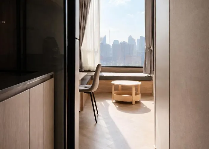 公寓 Modern Loft Duplex Prime View 曼谷