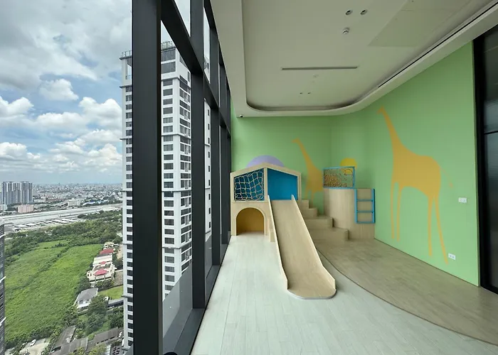 Modern Loft Duplex Prime View 公寓 曼谷