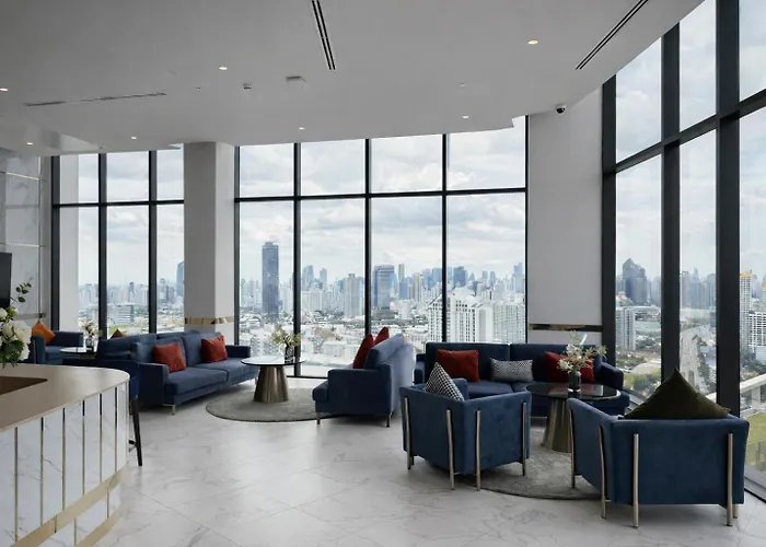 公寓 Modern Loft Duplex Prime View 曼谷
