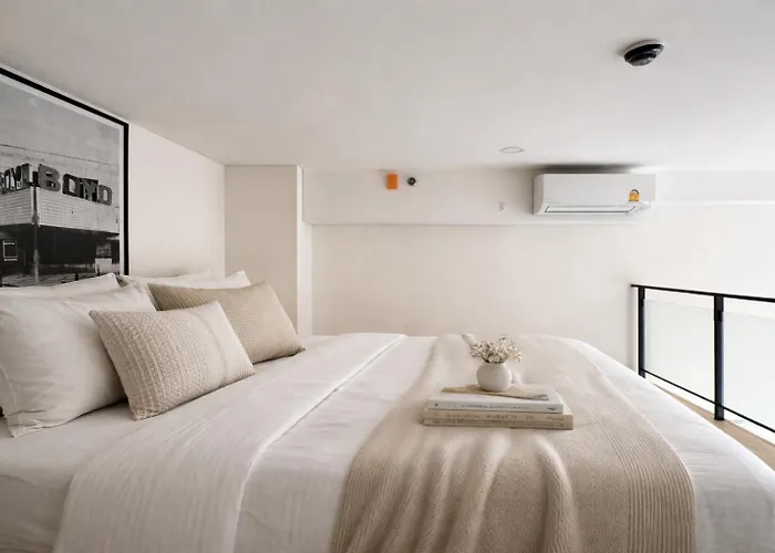 公寓 Modern Loft Duplex Prime View 曼谷